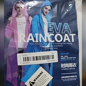 Blue Rain Coat - Blue - 1pc